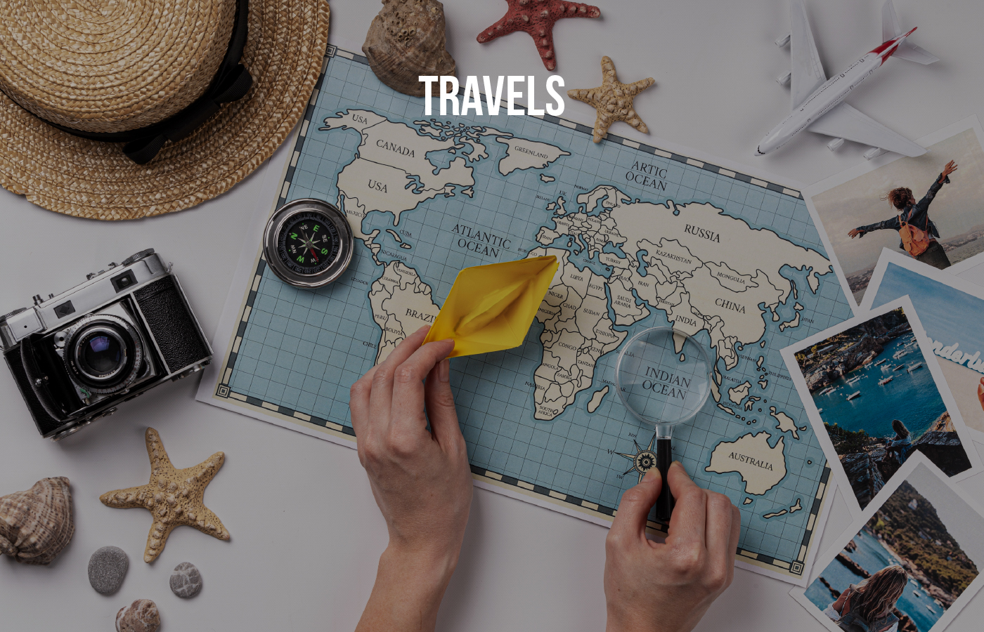 Custom travel itinerary planning with world map — Travexventures Chennai