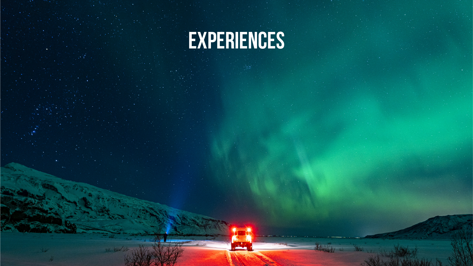 Northern lights holiday experience — adventure travel with Travexventures