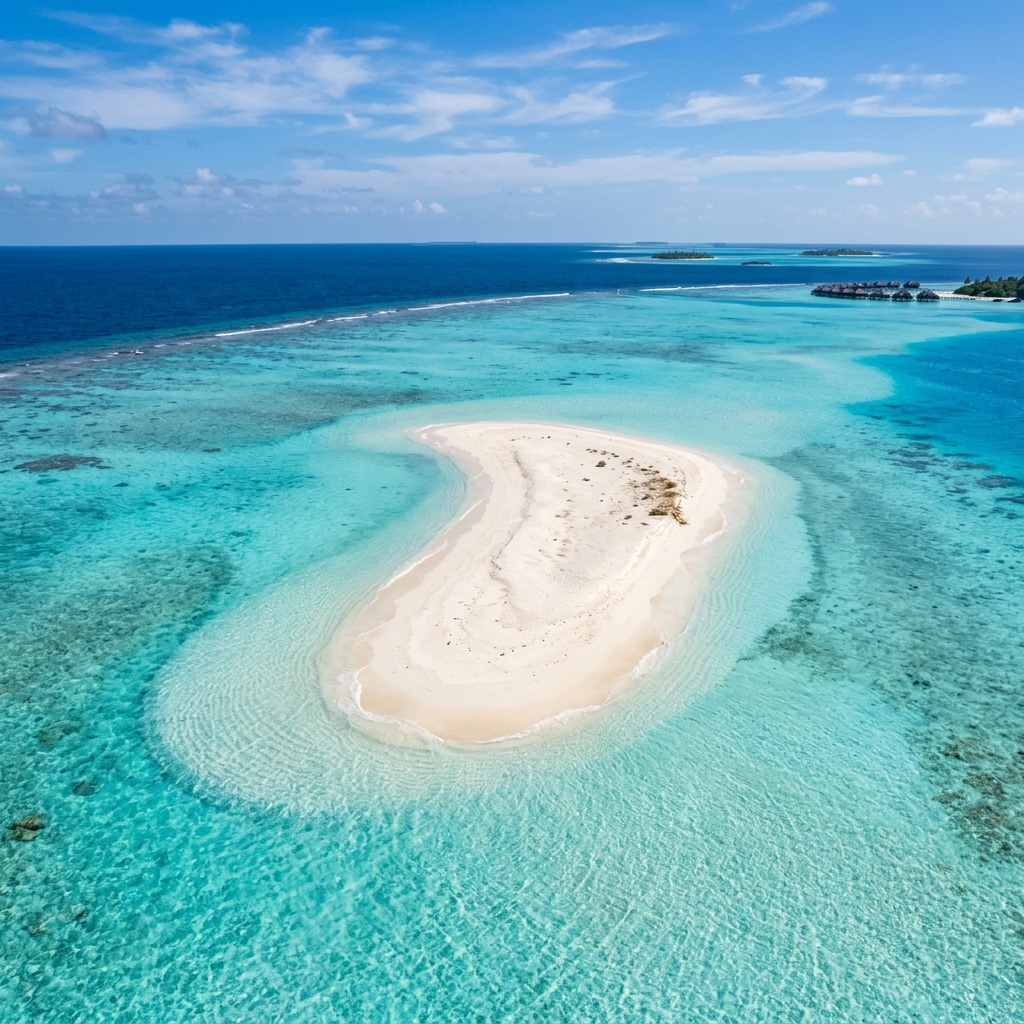 Half Day — 2 Tank Dive & Sandbank Trip - Maldives dive trip day 5