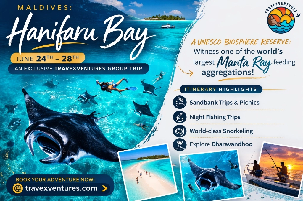 Arrival & Transfer to Dharavandhoo - Maldives group trip day 1 experience